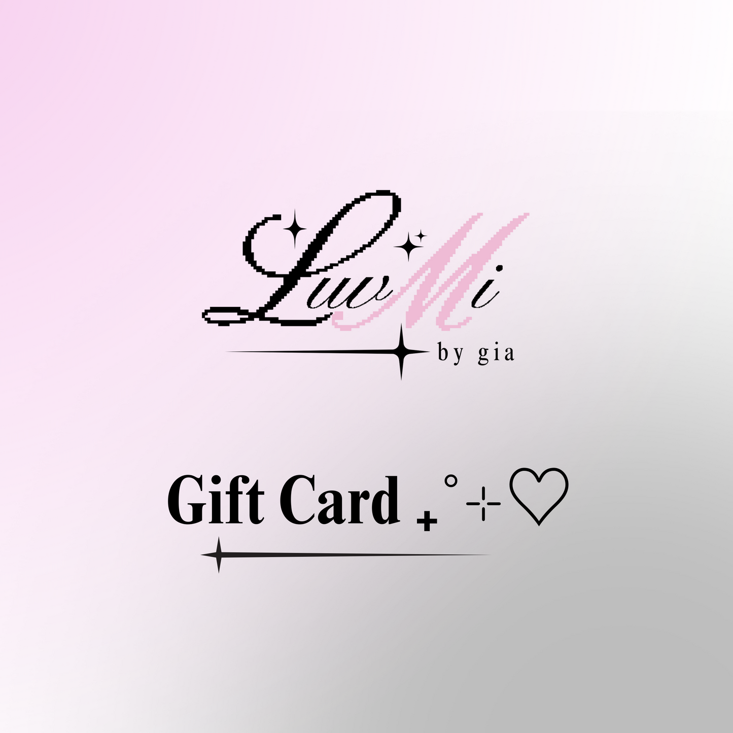 Luvmi by Gia Gift Card