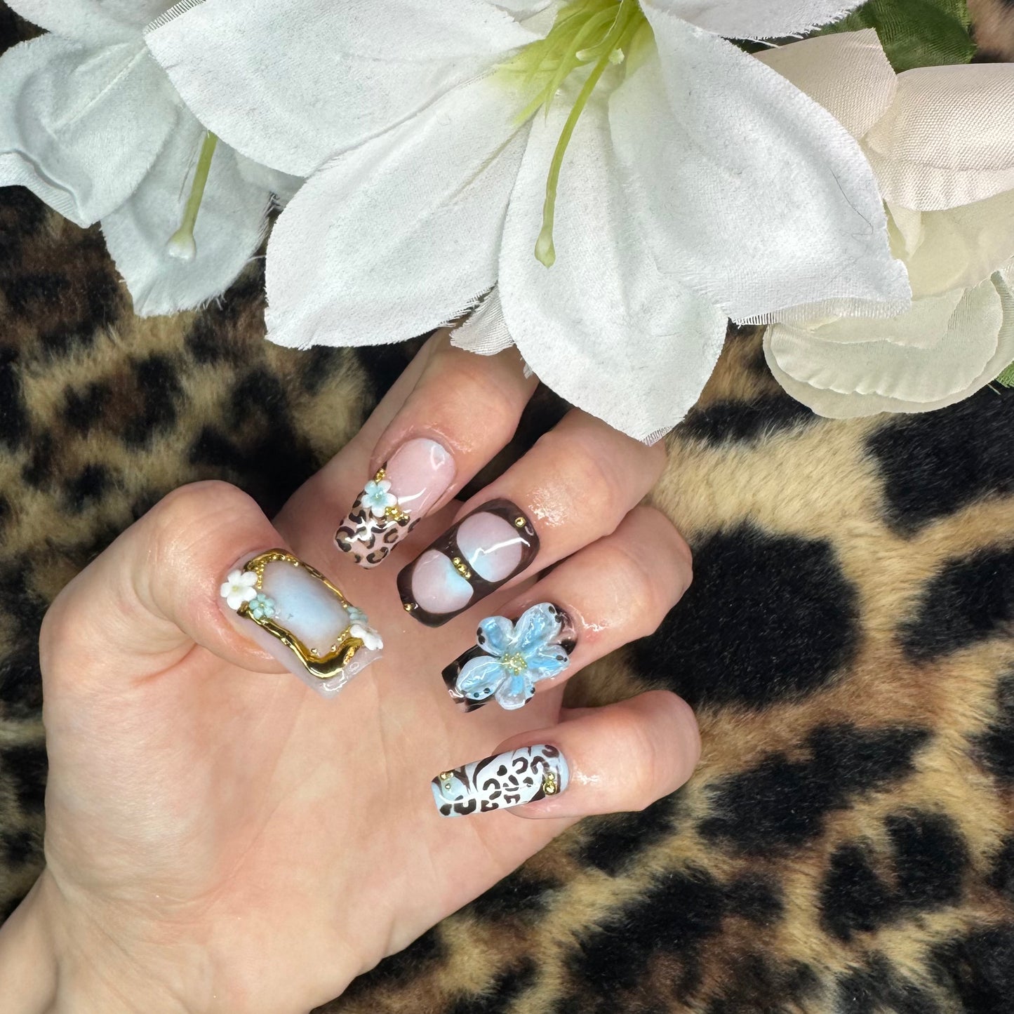 Leopard in Bloom